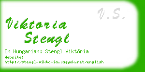viktoria stengl business card